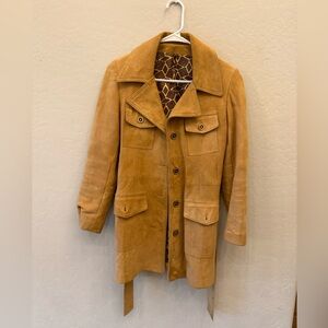 New England Sportswear Company Suede Coat